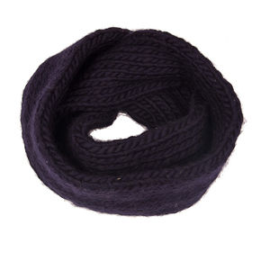 WOOL AND THE GANG DARK BLUE SCARF | WOMENS SIZE 152X12